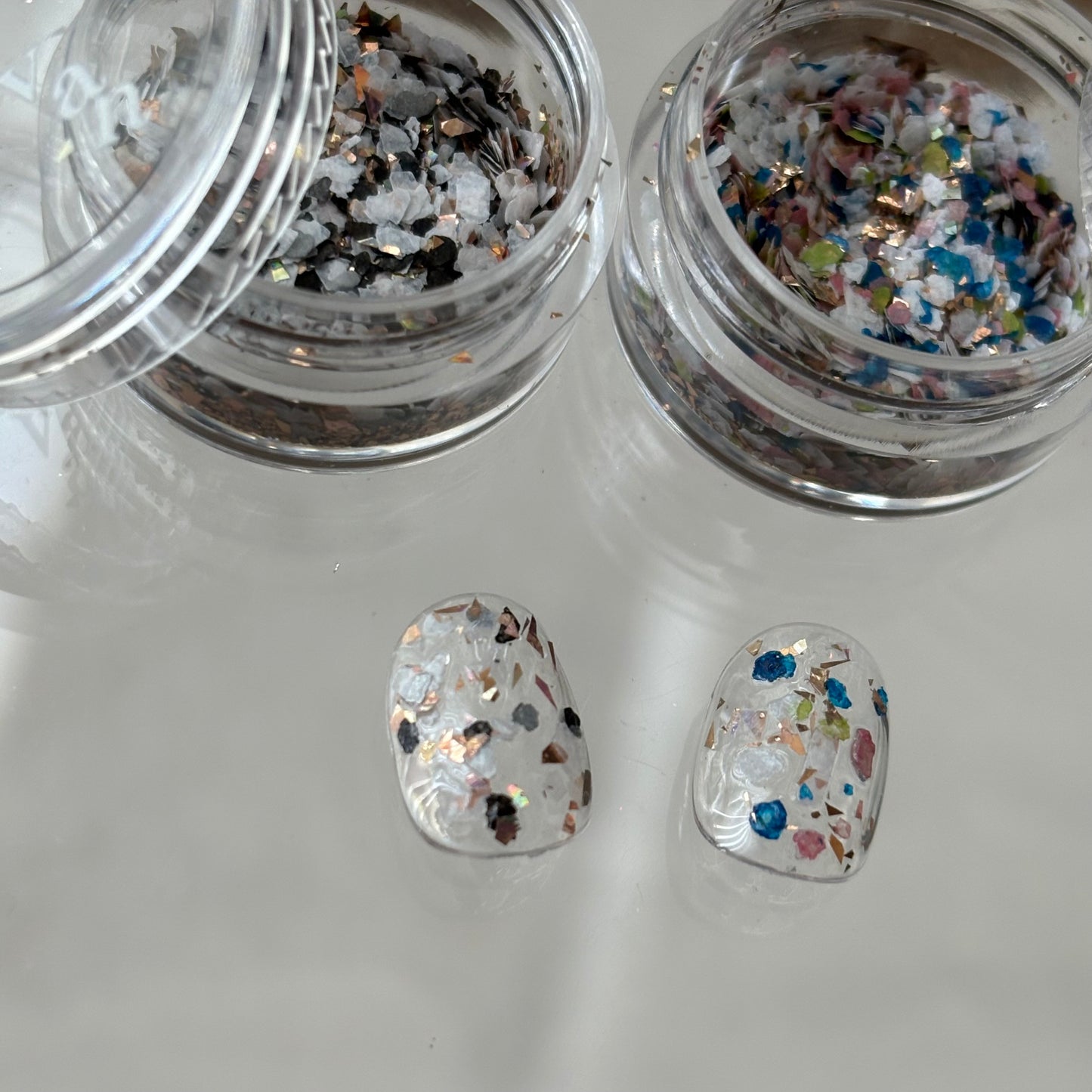 【即納品】	flakes glitter A 2SET 1291SET2