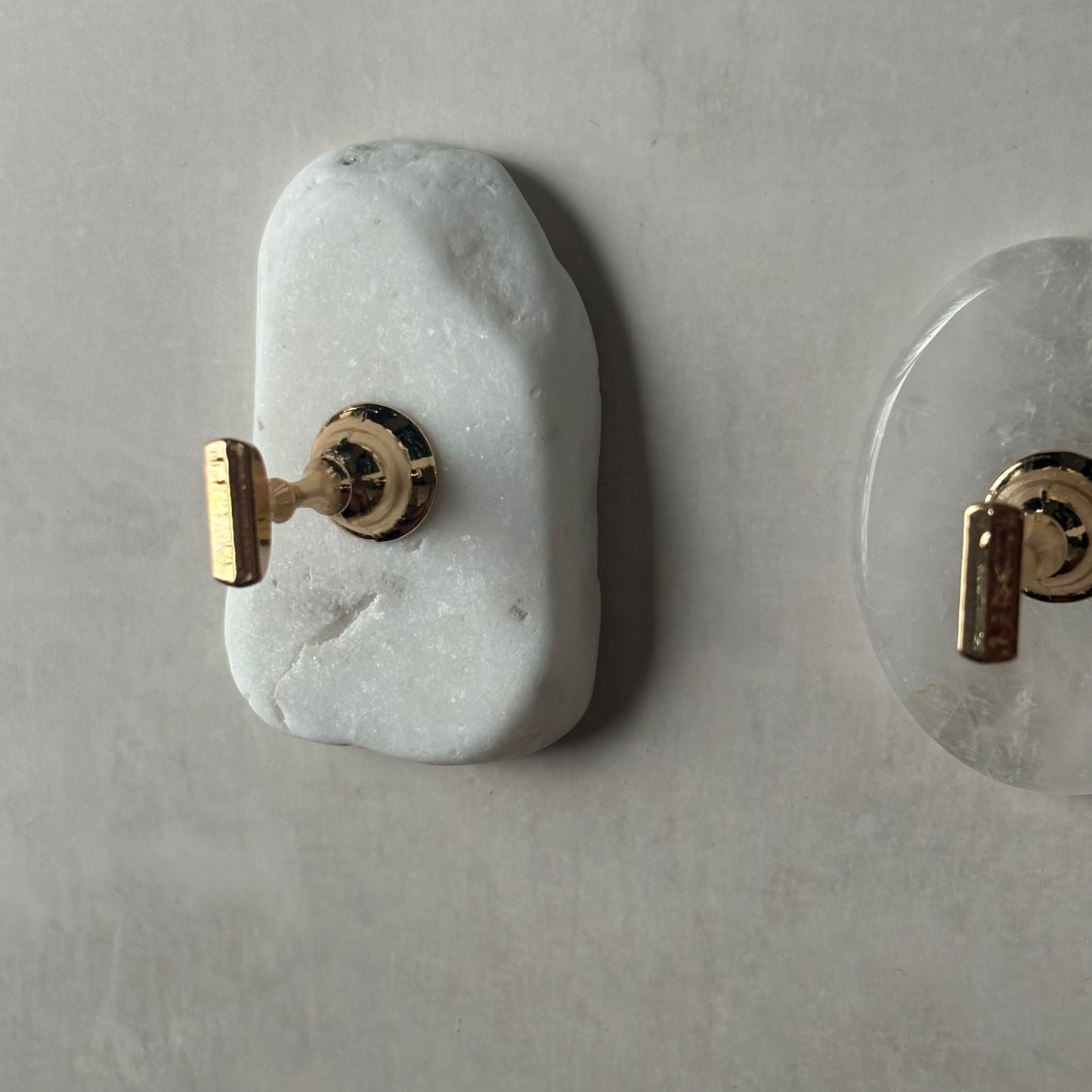 即納品】11	smoke stone  flat tip stand original  チップスタンド 天然石