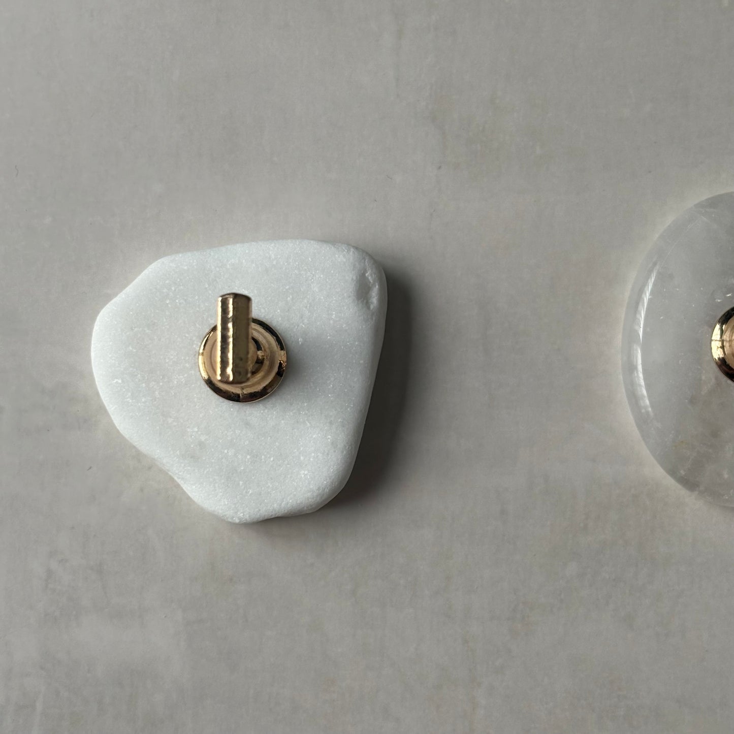 【即納品】	4 smoke stone  flat tip stand original  チップスタンド 天然石