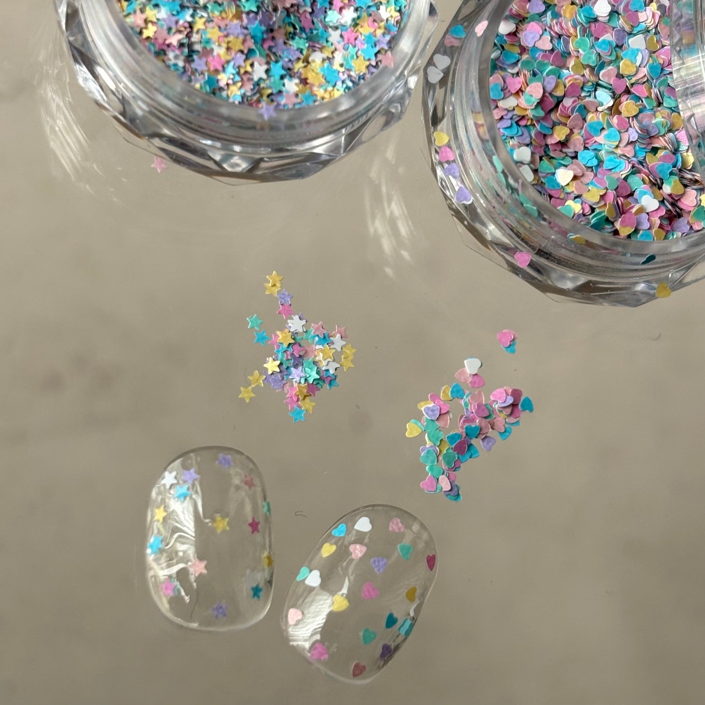 【即納品】	pastel mix small 2SET   	LVSN1294PHS ネイルパーツ