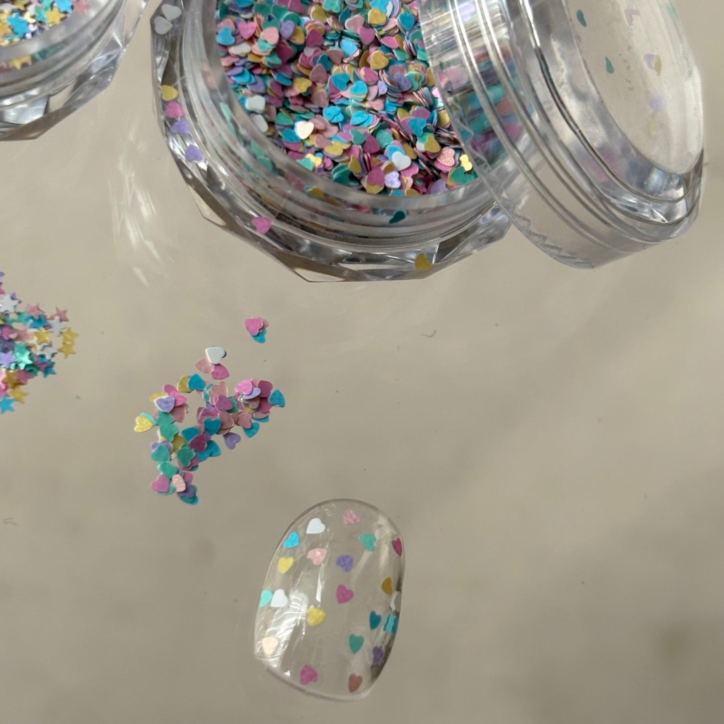 【即納品】	pastel mix small 2SET   	LVSN1294PHS ネイルパーツ