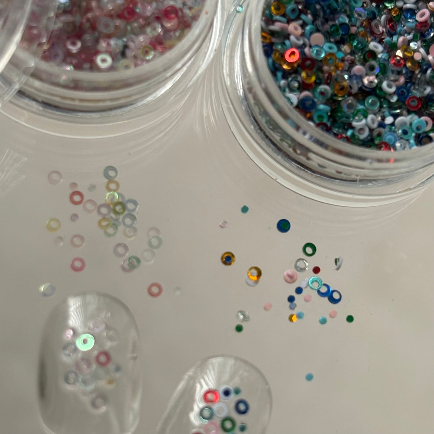 【即納品】	beads hologram 2SET LVSN1320SET2 ネイルパーツ