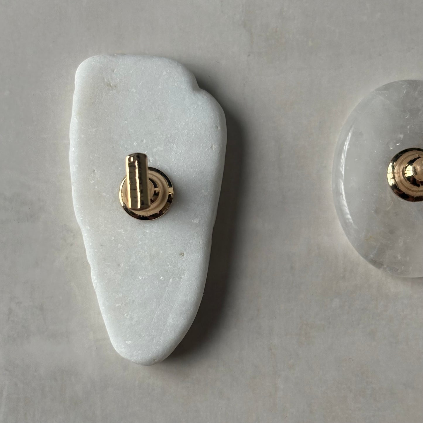 【即納品】6 smoke stone  flat tip stand original  チップスタンド 天然石