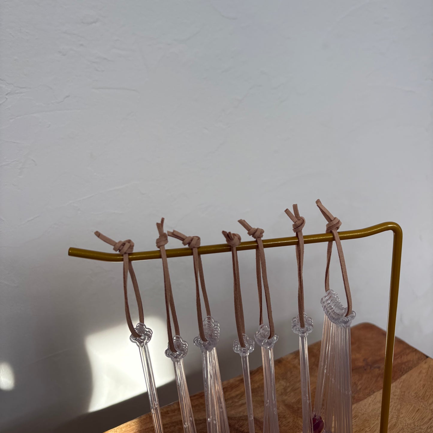 【即納品】	sample tip holder set candy stick カラーチャート  100個 紐付き  LVS280S