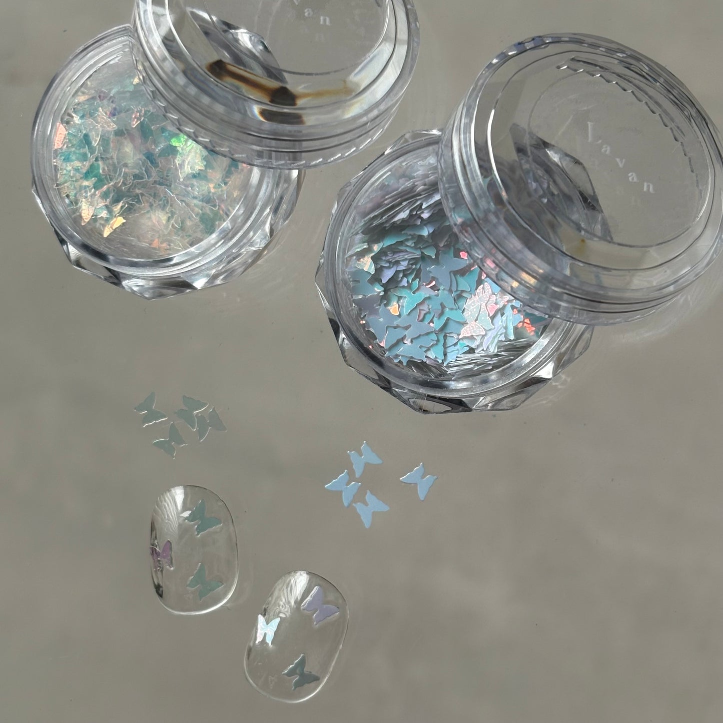 【即納品】	butterfly small 56 2set   LVSN1309B56 バタフライ ホログラム