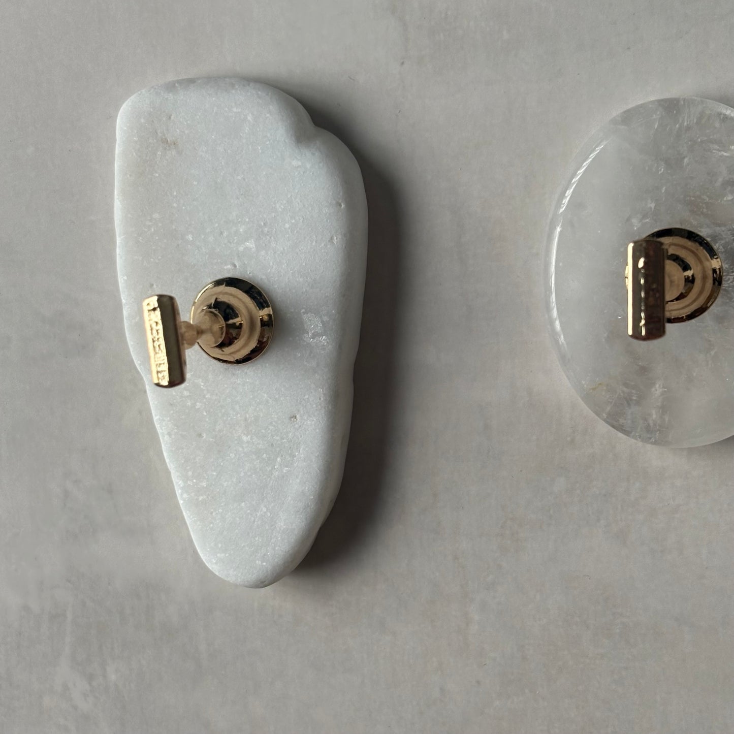 【即納品】6 smoke stone  flat tip stand original  チップスタンド 天然石