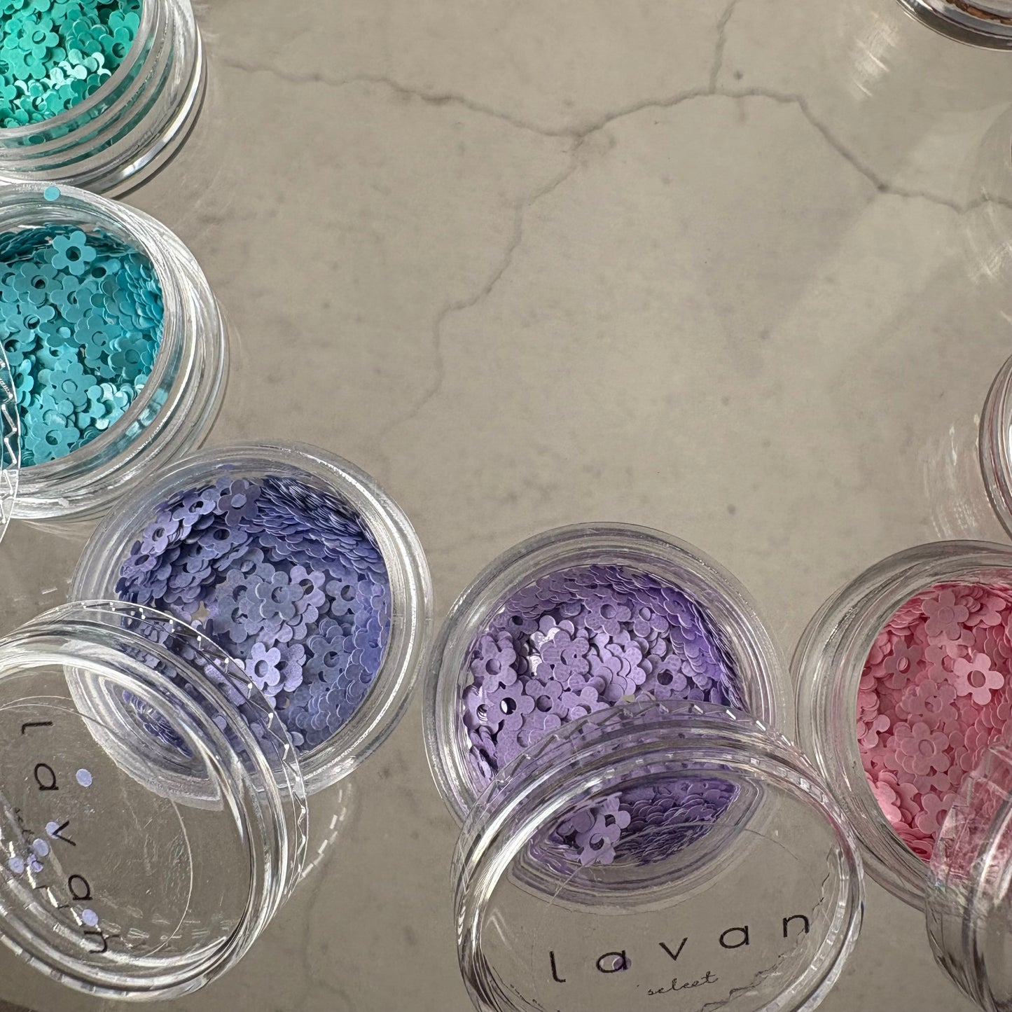 【即納品】	flower hologram 11set  LVSN1308F ホログラム