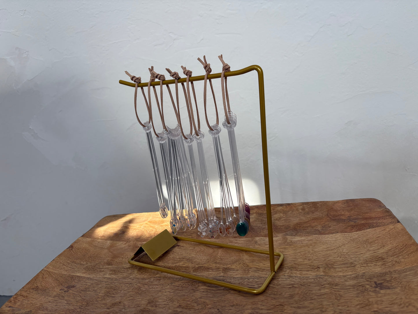 【即納品】	sample tip holder set candy stick カラーチャート  100個 紐付き  LVS280S