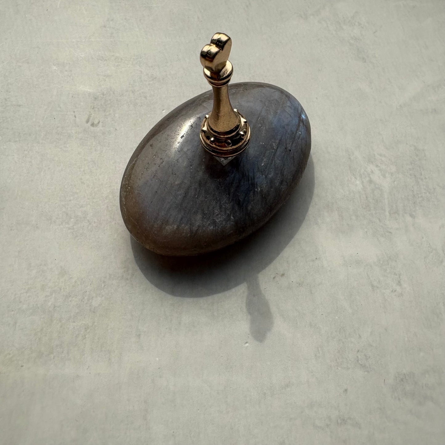 【即納品】 507 磁石無し moon stone tip stand  チップスタンド 天然石