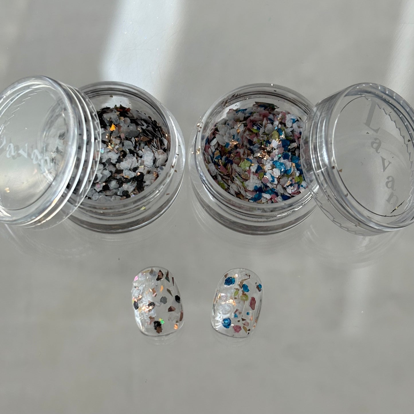 【即納品】	flakes glitter A 2SET 1291SET2