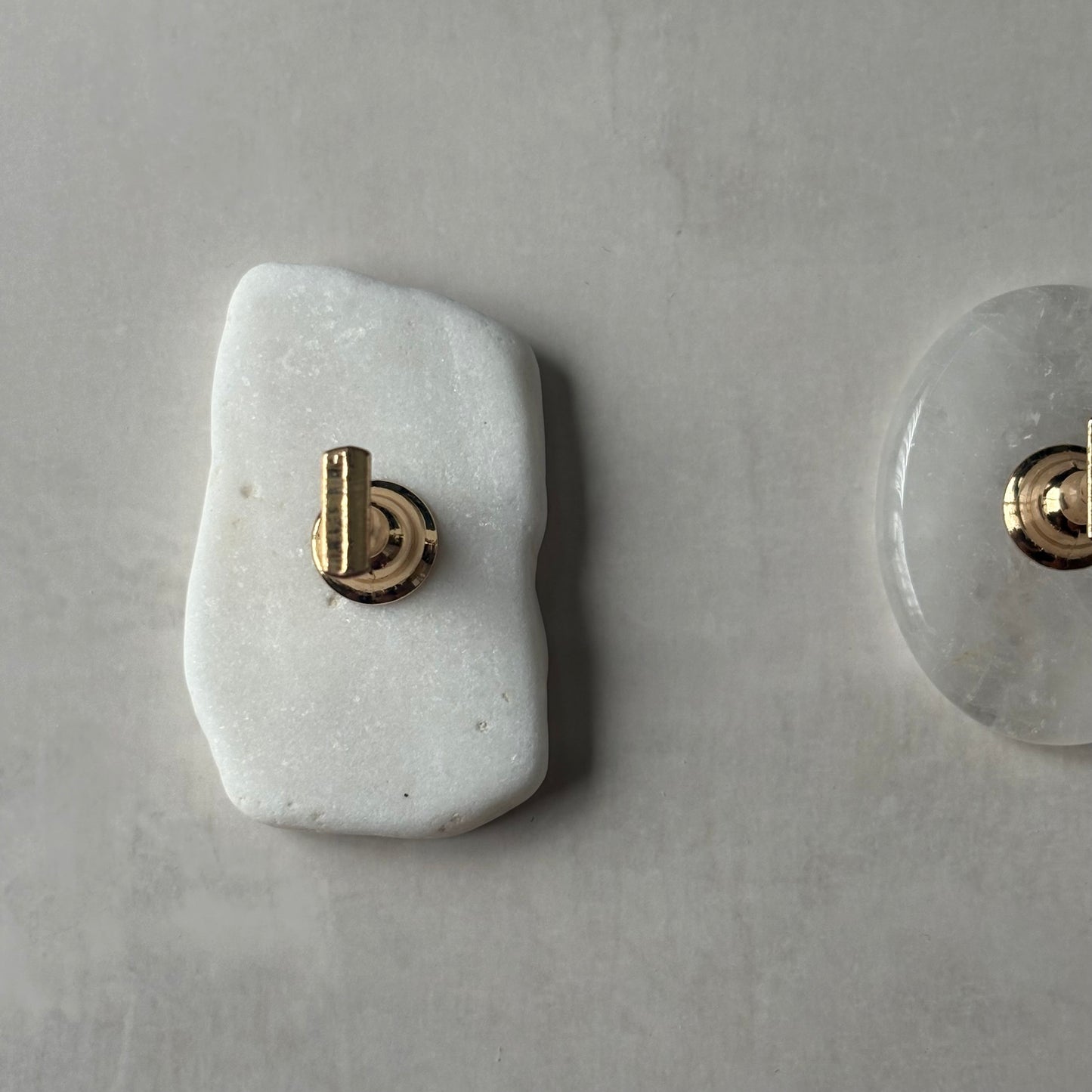 【即納品】	8 smoke stone  flat tip stand original  チップスタンド 天然石