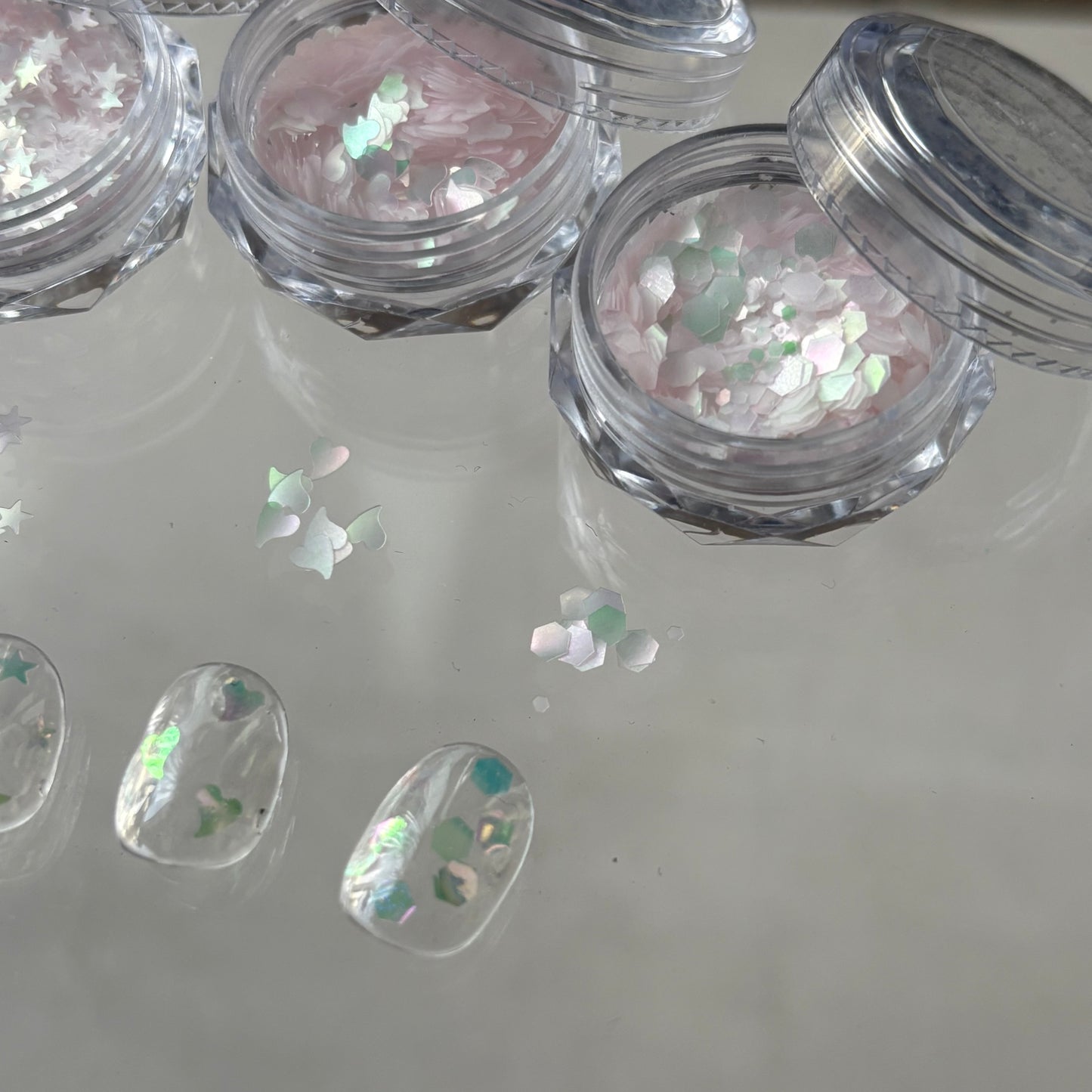 【即納品】極薄 hologram motif 4set ホログラム LVSN1310SET4