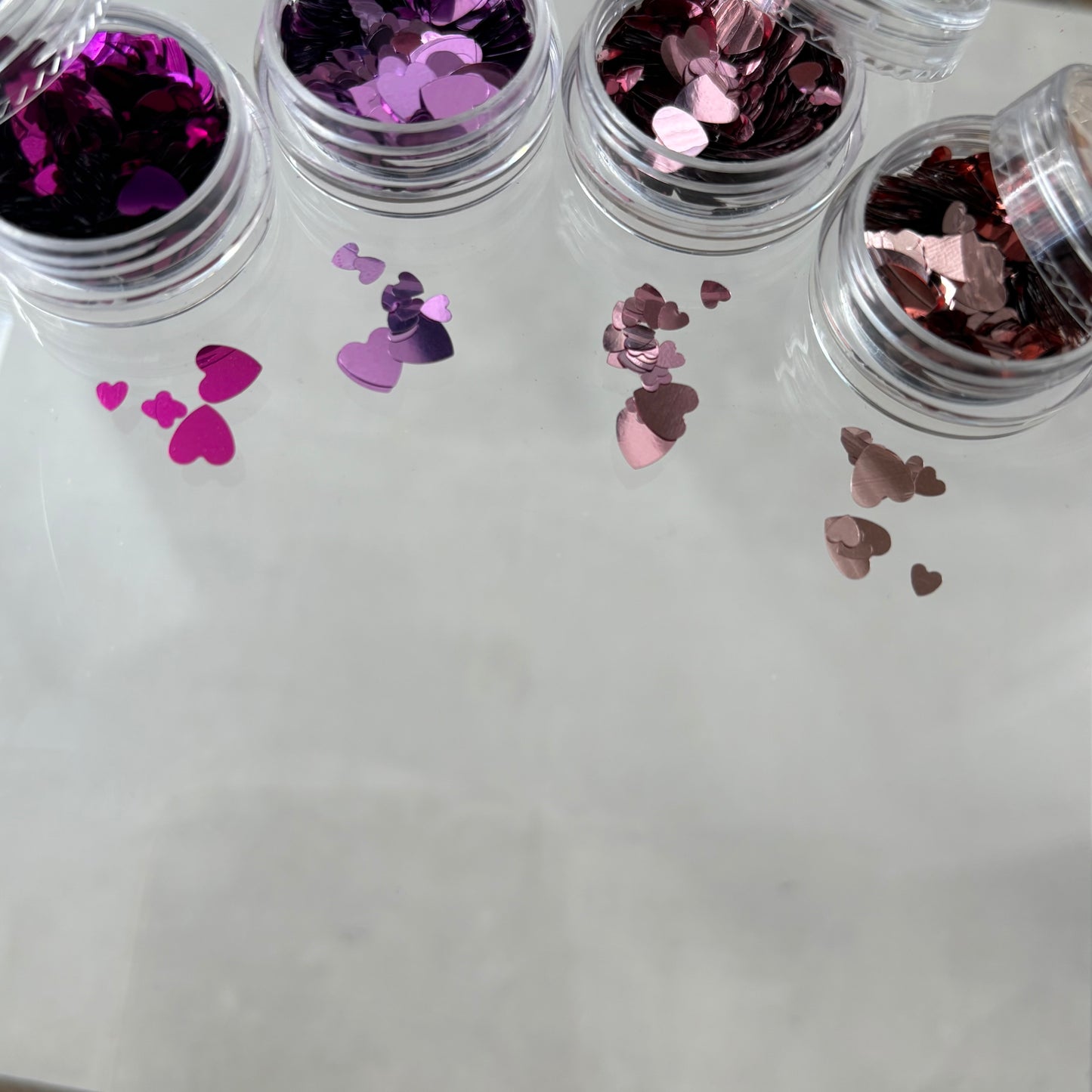 【即納品】	large heart mix pink SET  LVSN1321P4