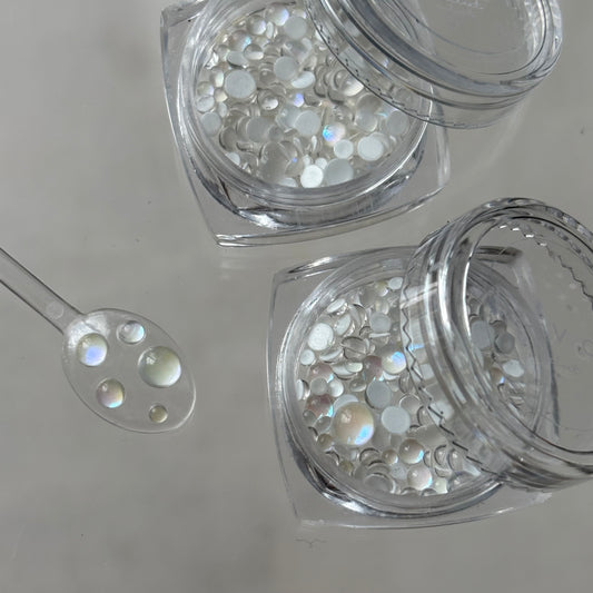 【即納品】white aurora mermaid stone LVSN1280W