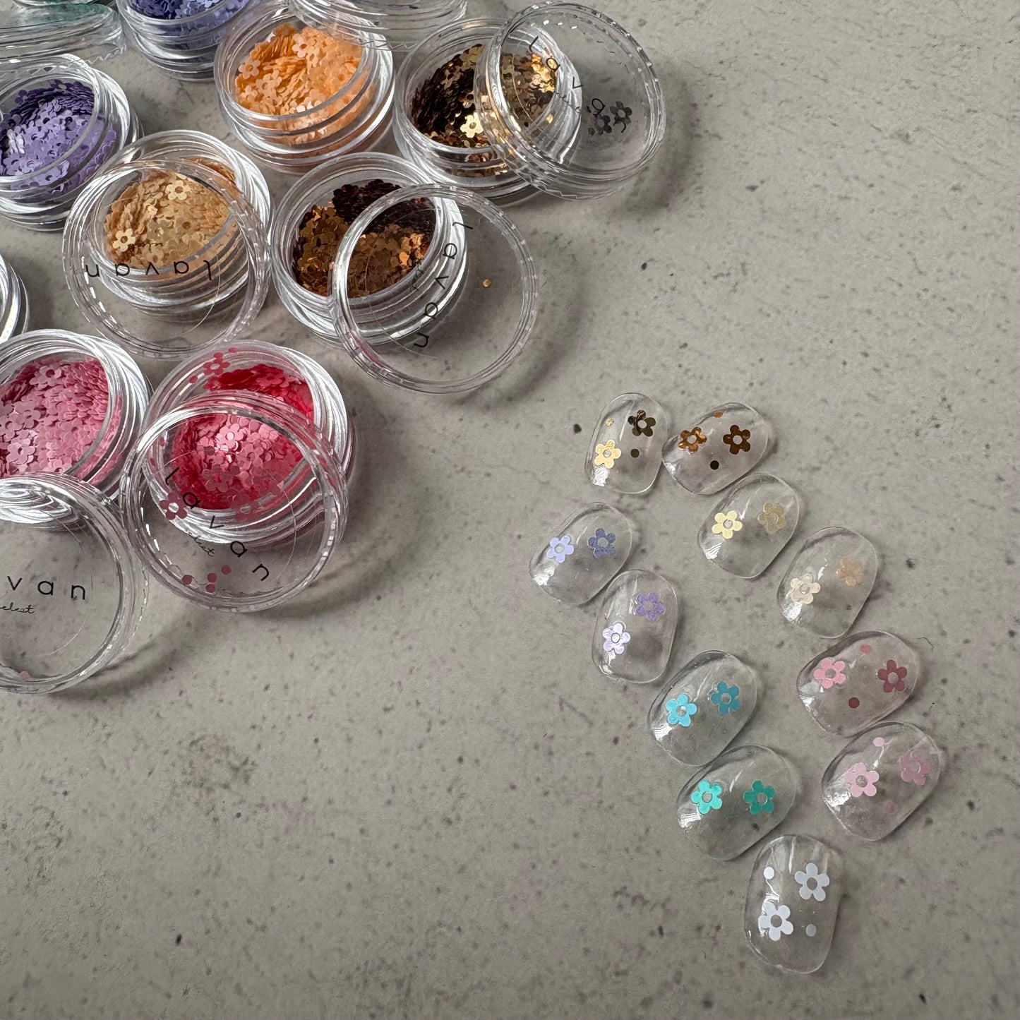 【即納品】	flower hologram 11set  LVSN1308F ホログラム