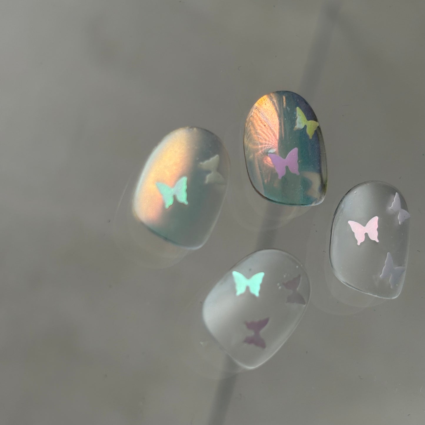 【即納品】	butterfly small 14 2set   LVSN1309B14 バタフライ ホログラム