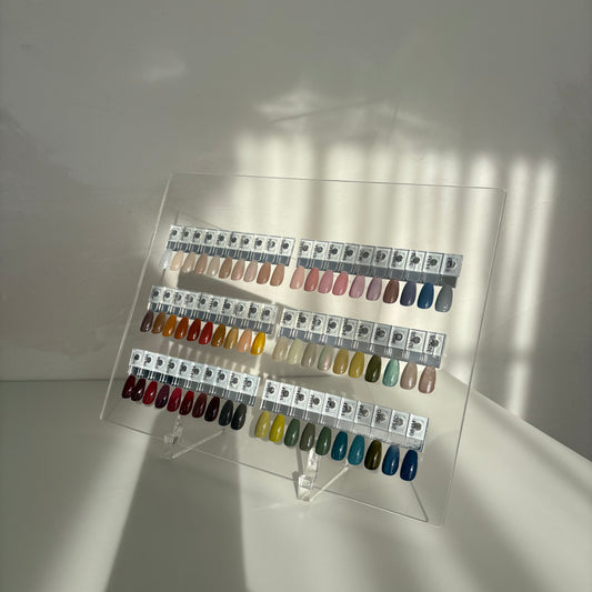 【予約販売品】	60color マグネット カラーチャート ディスプレイ Lsize LVS912D60Y