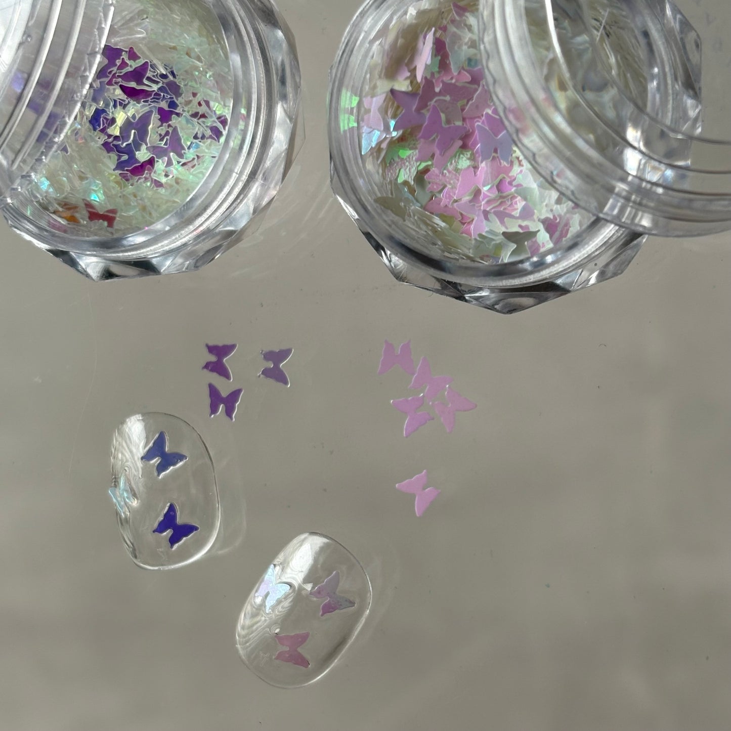 【即納品】	butterfly small 14 2set   LVSN1309B14 バタフライ ホログラム