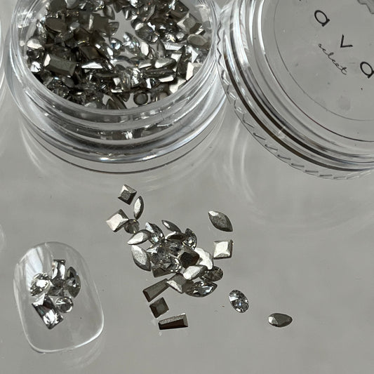 [Ready to ship] Crystal bijoux 200 pieces assorted LVSN1259B Nail parts Bijoux