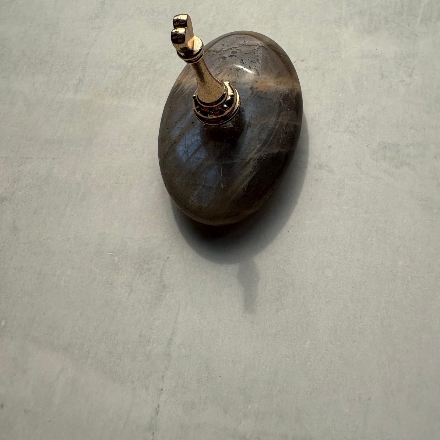 【即納品】 504 磁石無し moon stone tip stand  チップスタンド 天然石