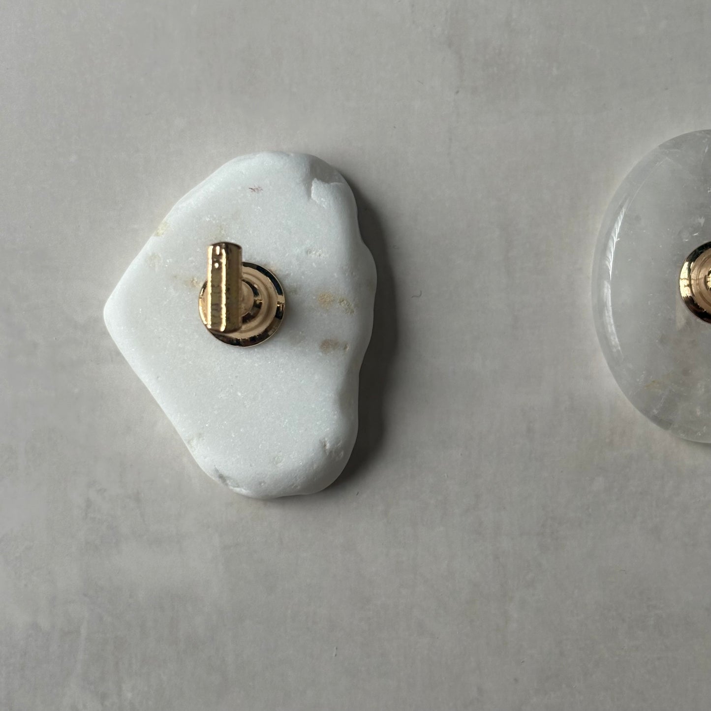 【即納品】	12 smoke stone  flat tip stand original  チップスタンド 天然石 LVS260S