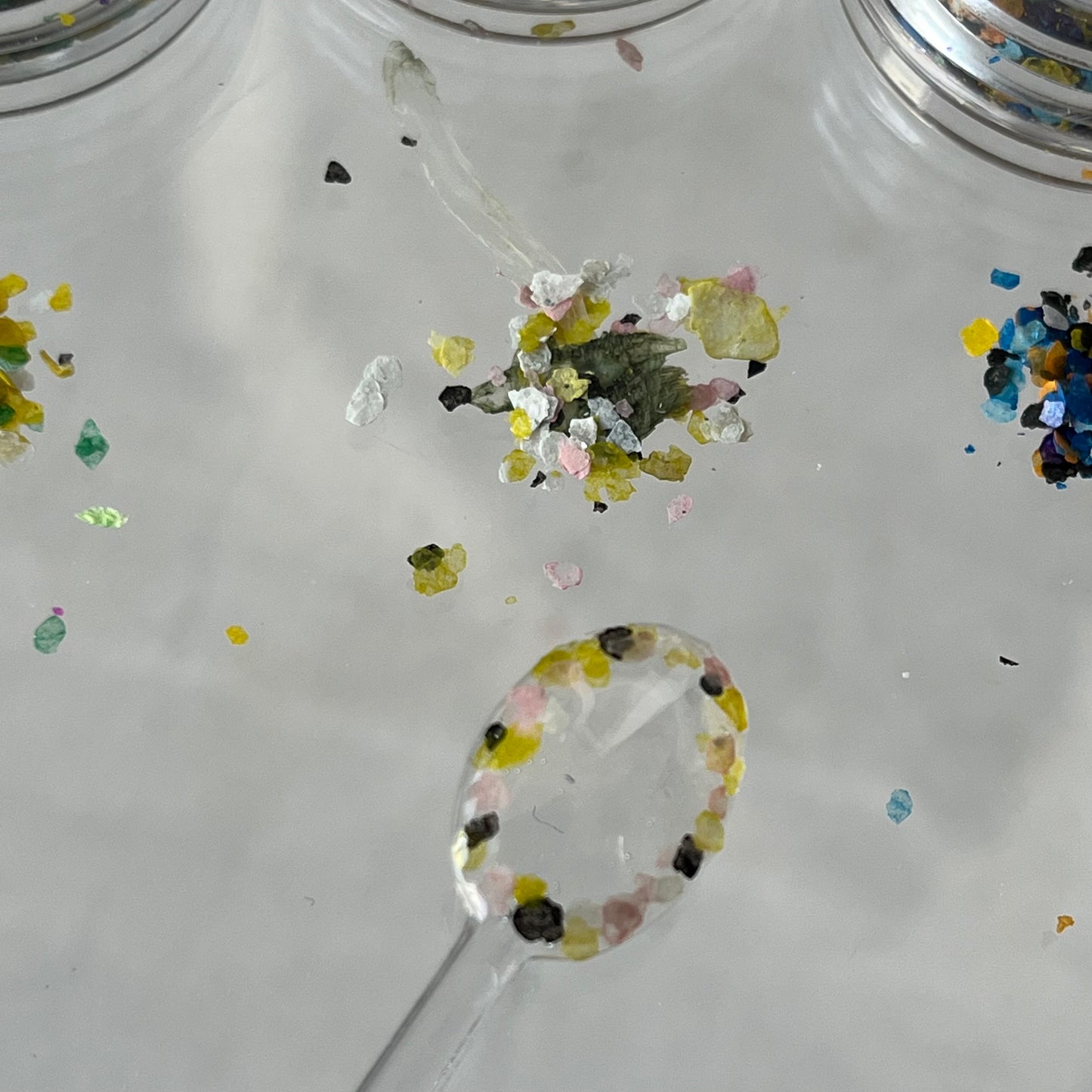 【즉납품】 A colorful flakes 4SET LVSN1270SET4 네일 파트