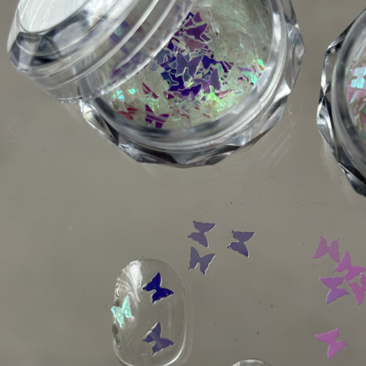 【即納品】	butterfly small 14 2set   LVSN1309B14 バタフライ ホログラム