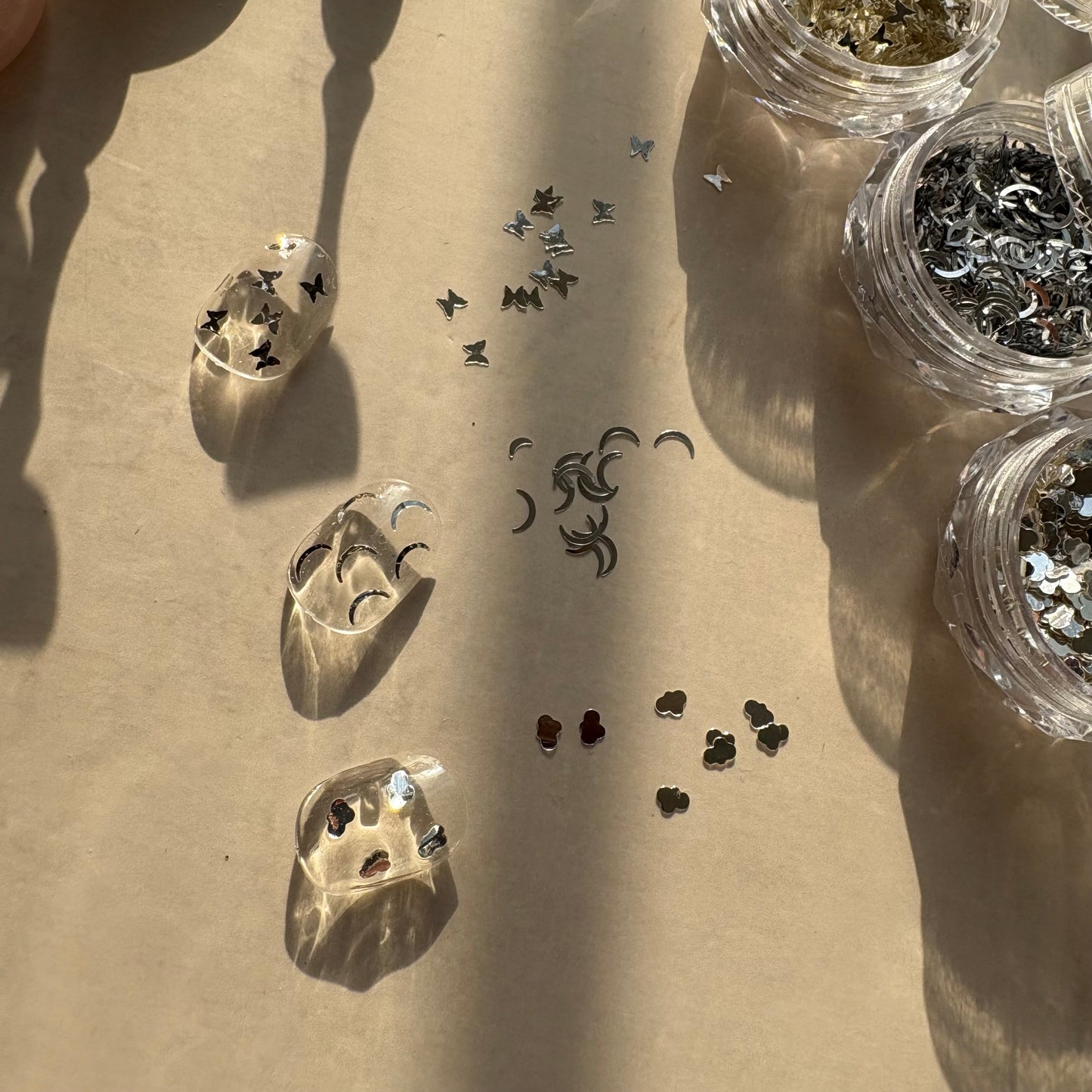 【即納品】	 [Holiday SET] motif hologram &tip stand    LVSN1332G