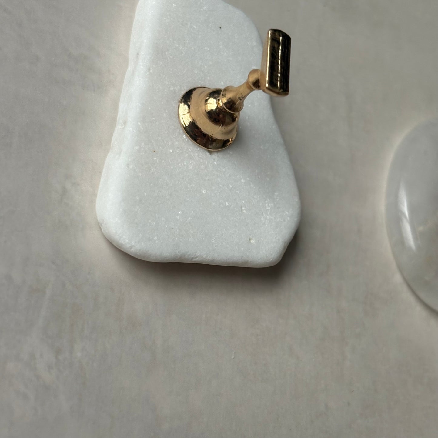 【即納品】	9 smoke stone  flat tip stand original  チップスタンド 天然石