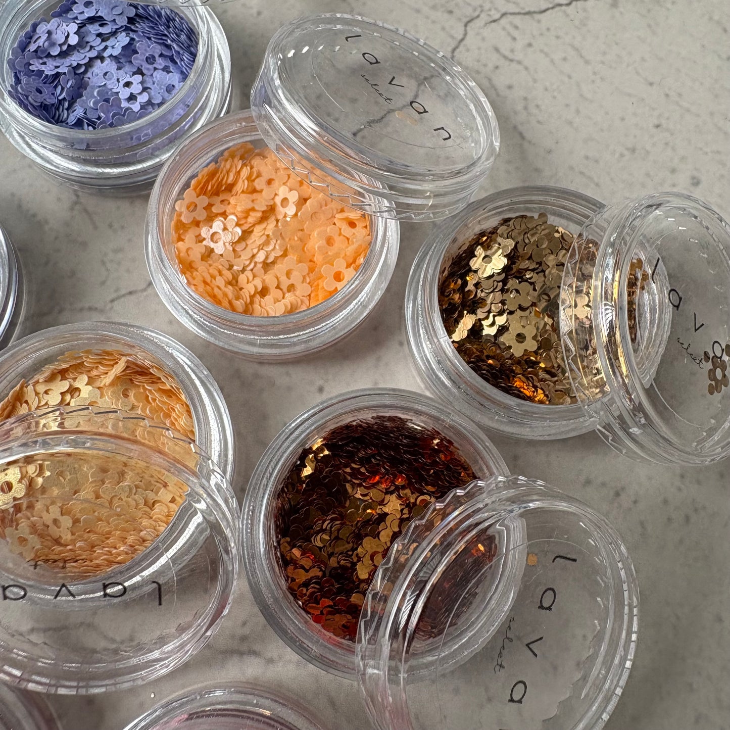 【即納品】	flower hologram 11set  LVSN1308F ホログラム