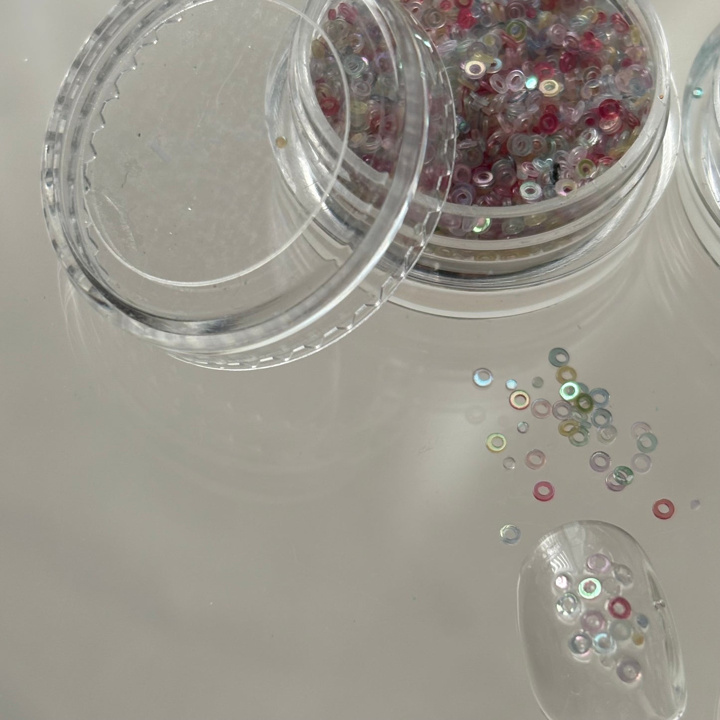 【即納品】	beads hologram 2SET LVSN1320SET2 ネイルパーツ