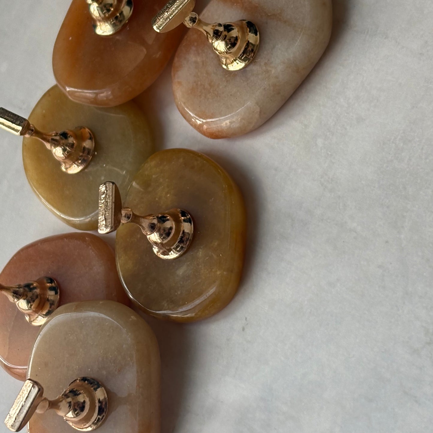 【即納品】	23 topaz B flat tip stand original チップスタンド 天然石 トパーズ  LVS258B