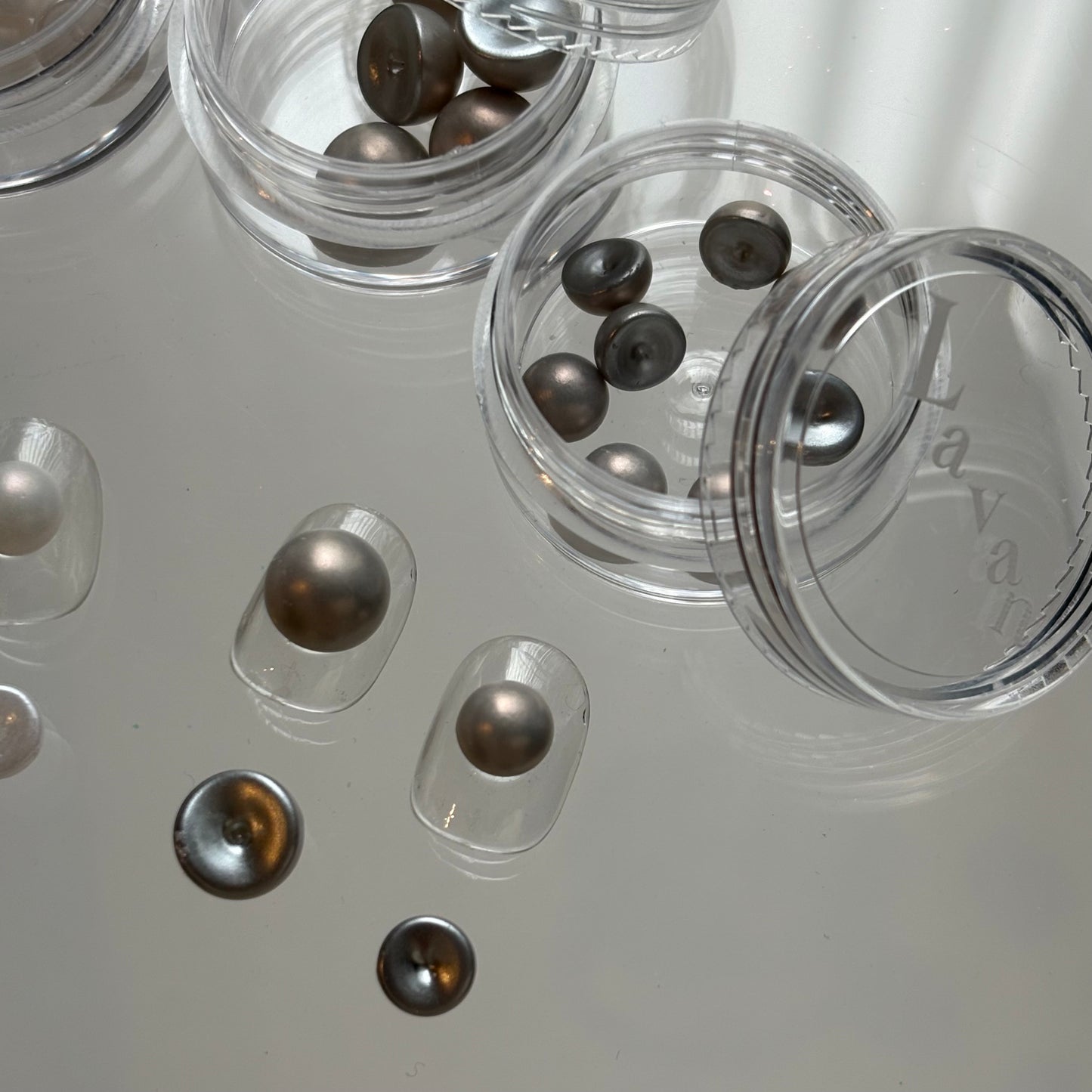 【即納品】	smoky pearl   6SET 　カーブ付き　　LVSN1335SET6