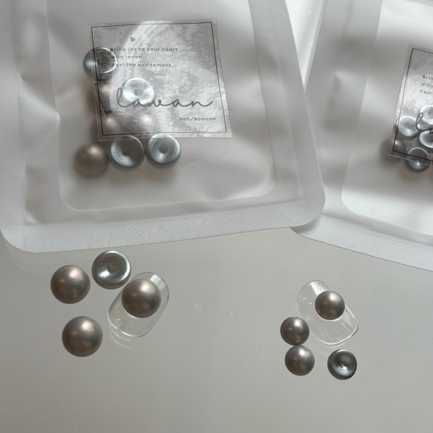 【即納品】	smoky pearlグレイッシュ 6mm LVSN1335B610C