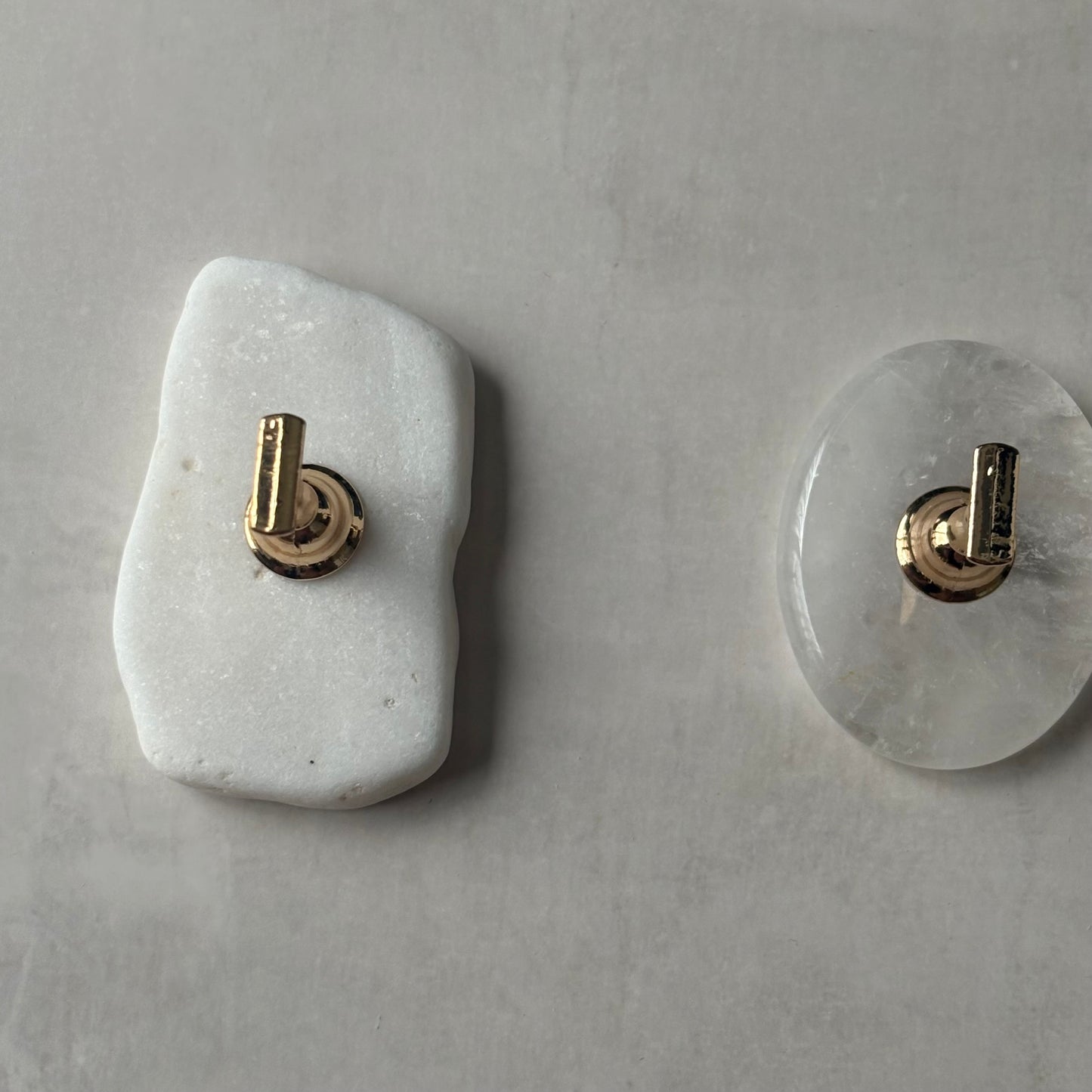 【即納品】	8 smoke stone  flat tip stand original  チップスタンド 天然石