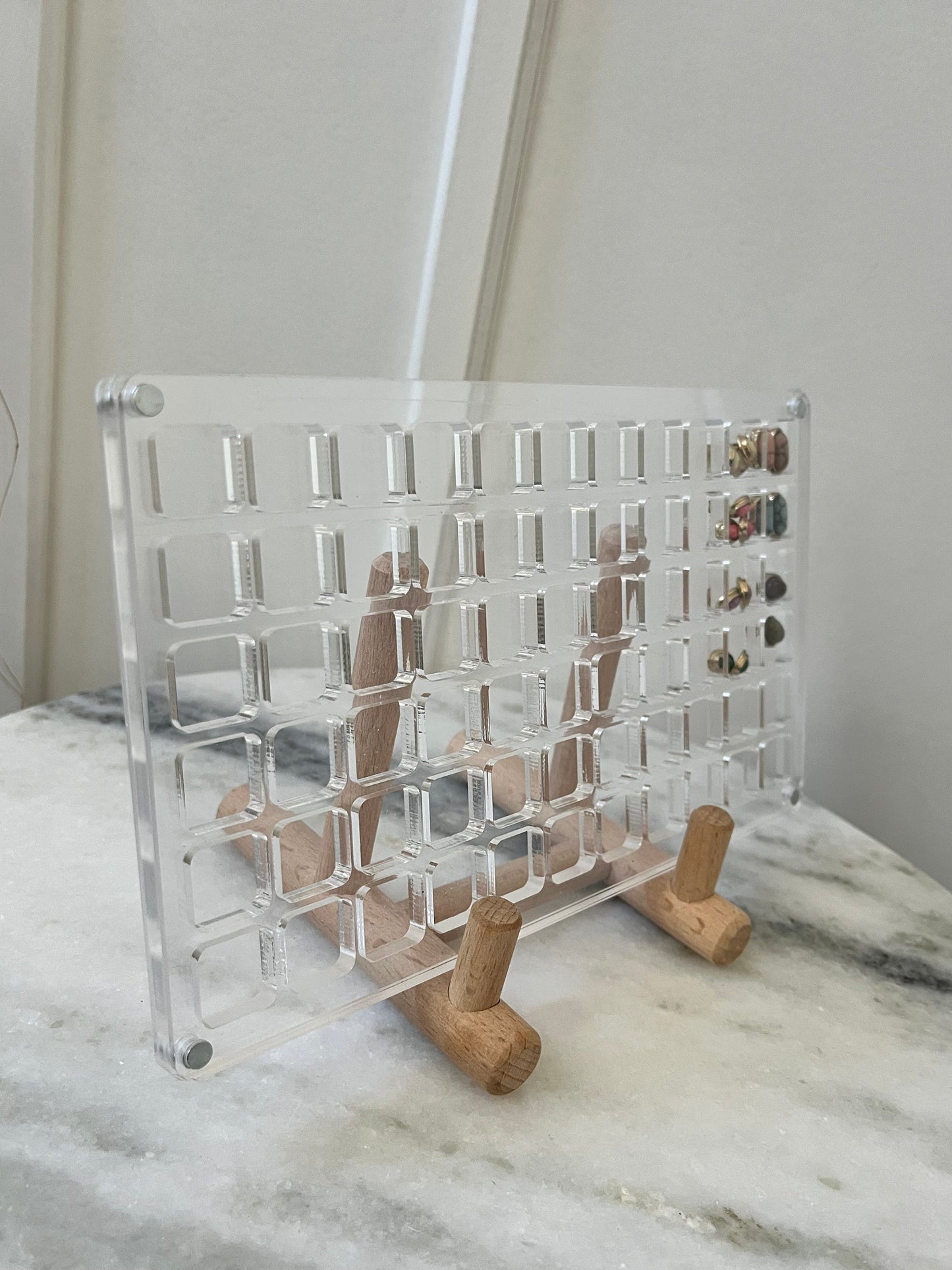 【即納品】リニューアル　Lsize accessory magnet display  66  LVS950L66  アクセサリーケース スライド開閉