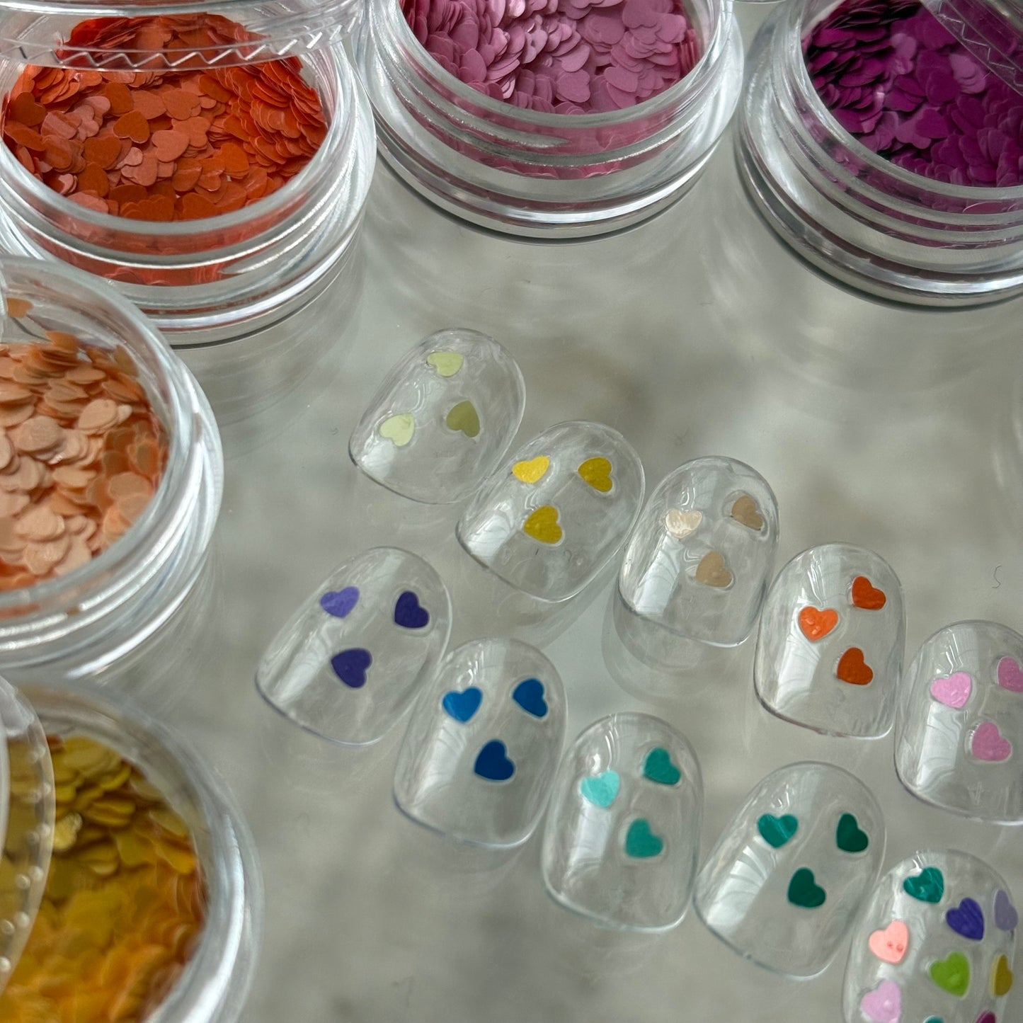 【即納品】	heart hologram 11set   LVSN1308H ホログラム