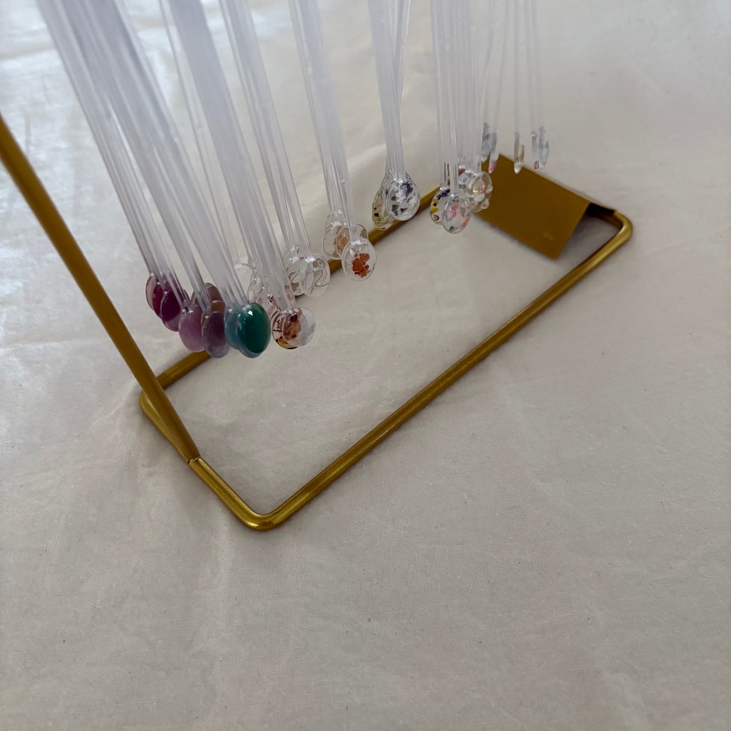 【即納品】	sample tip holder set candy stick カラーチャート  100個 紐付き  LVS280S