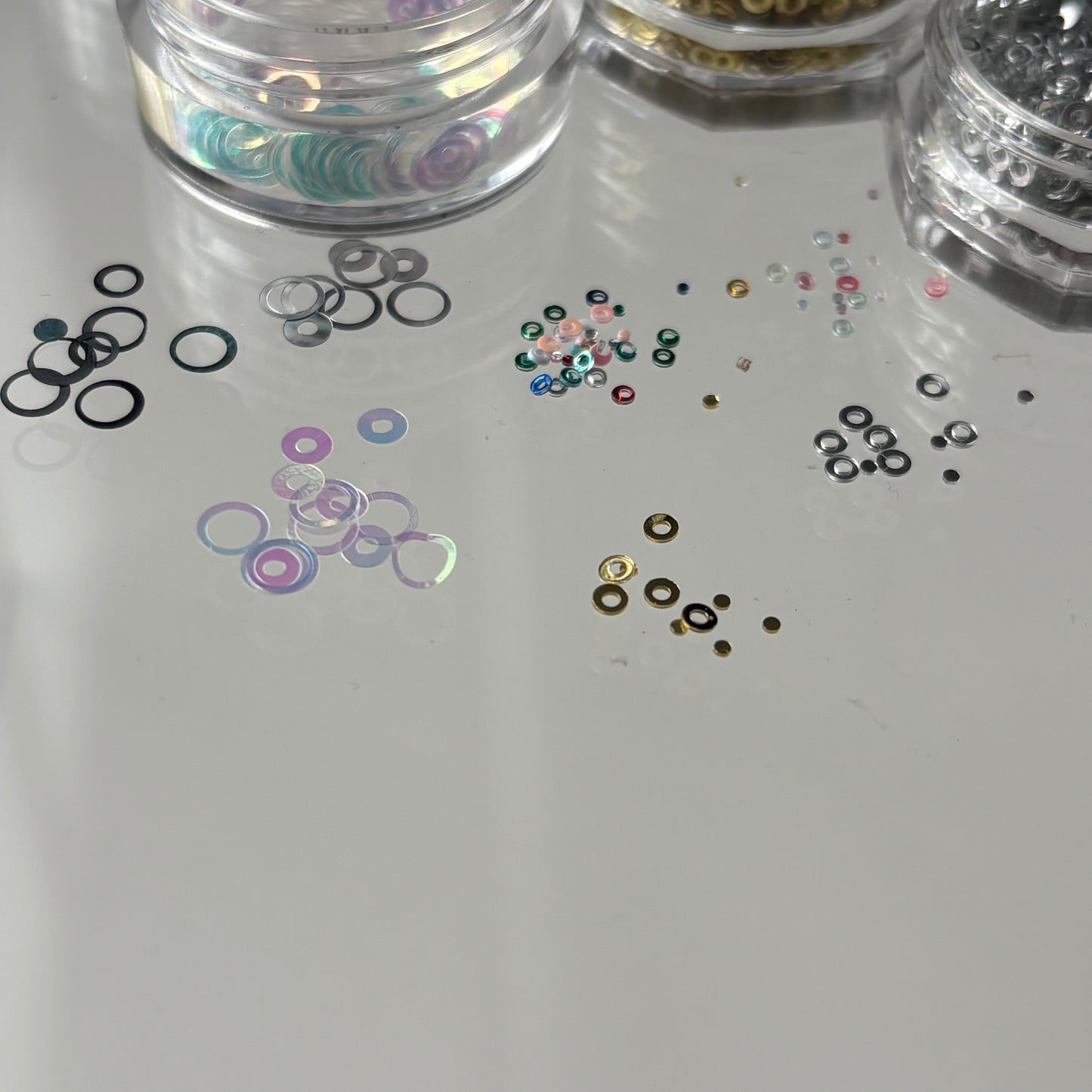 【即納品】	dot ring hologram 2SET LVSN1328D