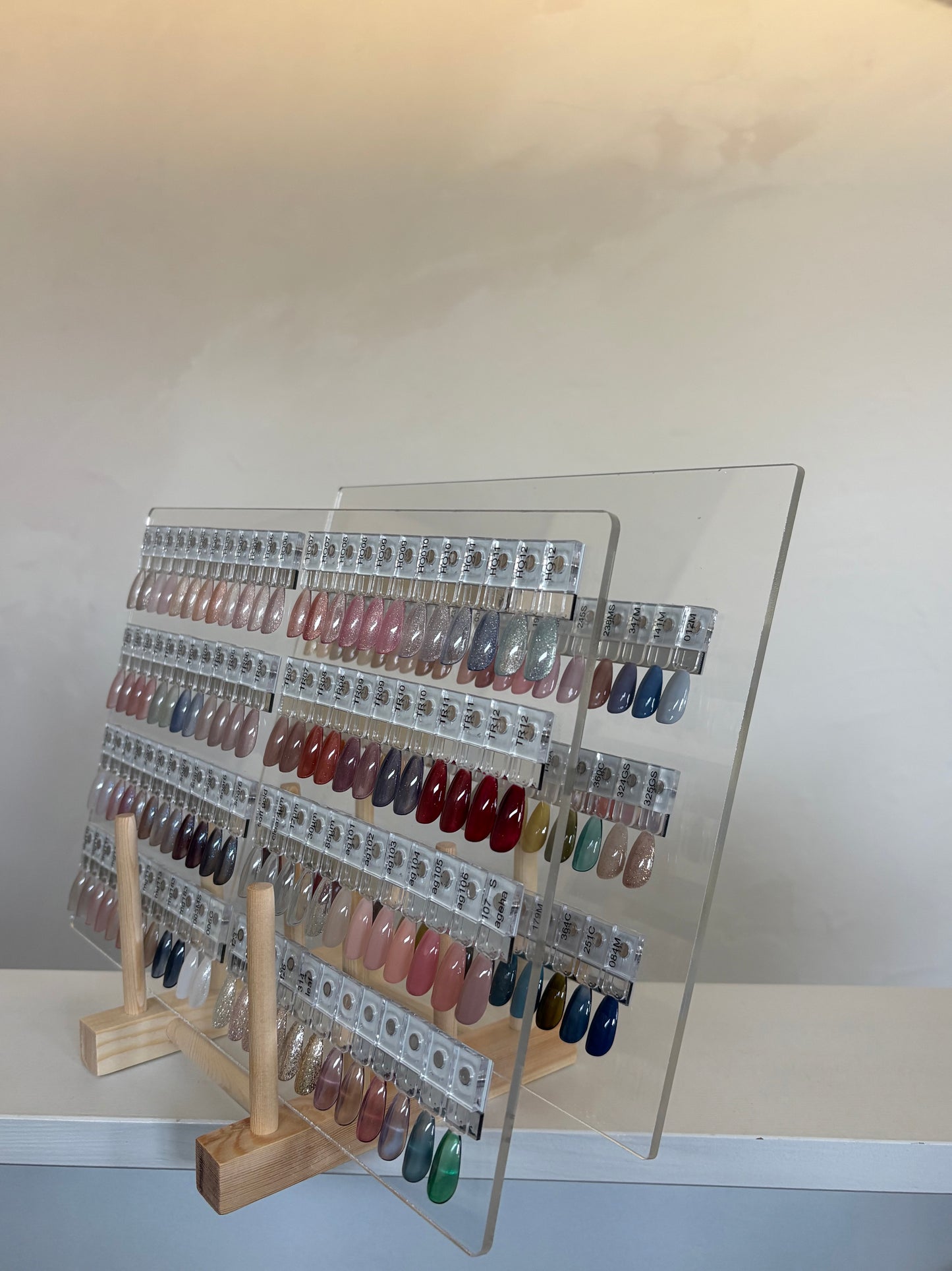 【即納品】96color マグネット カラーチャート ディスプレイ LVS912D96