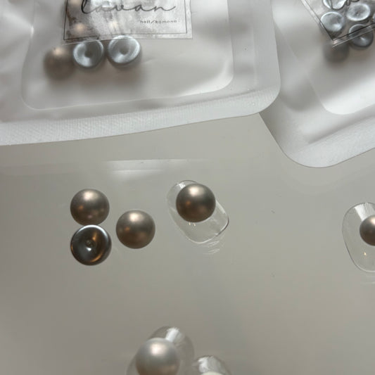 【即納品】	smoky pearlグレイッシュ8mm　LVSN1335B88C