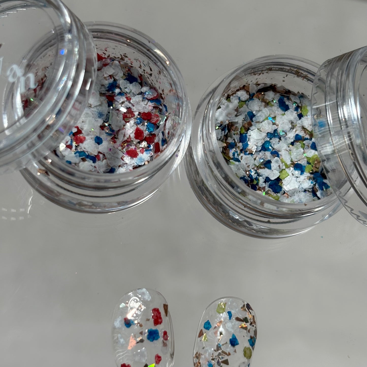 【即納品】	flakes glitter B 2SET 1291SET2B