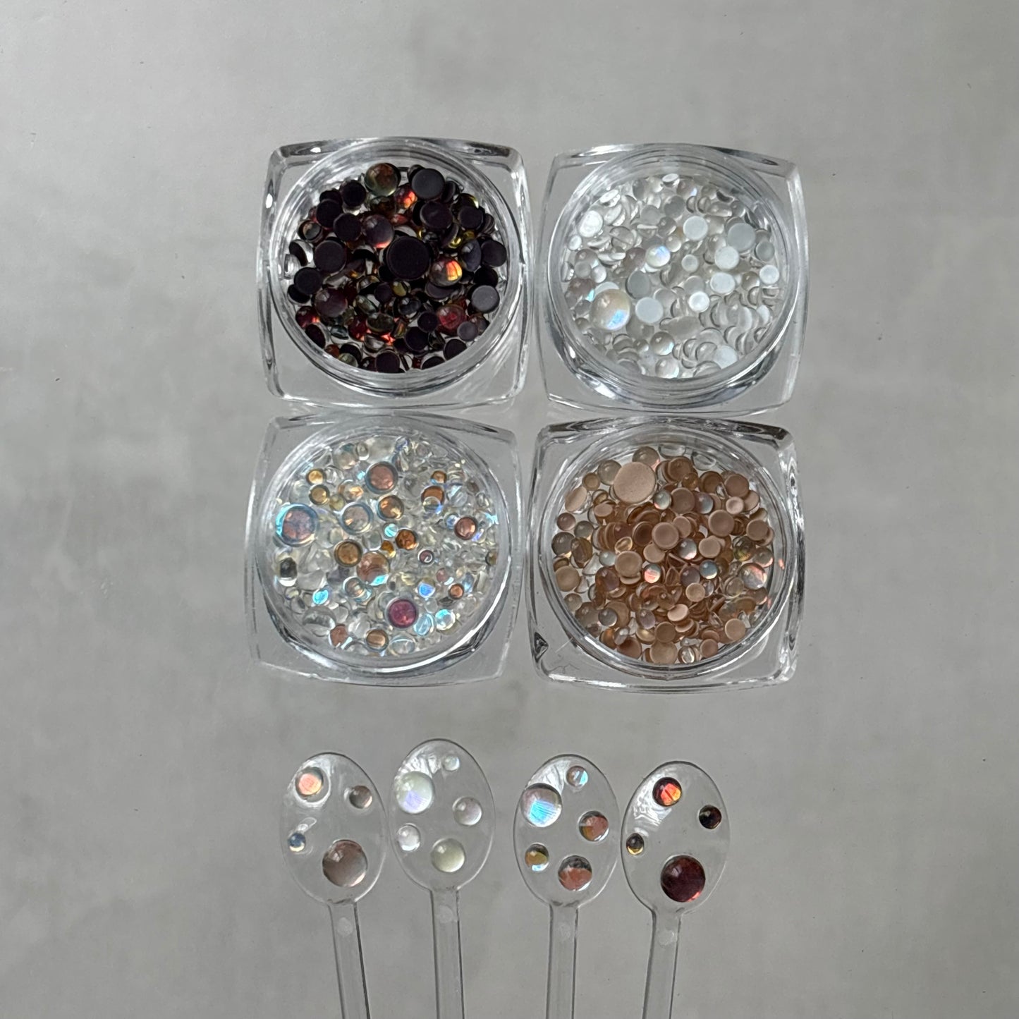 【即納品】white aurora mermaid stone LVSN1280W