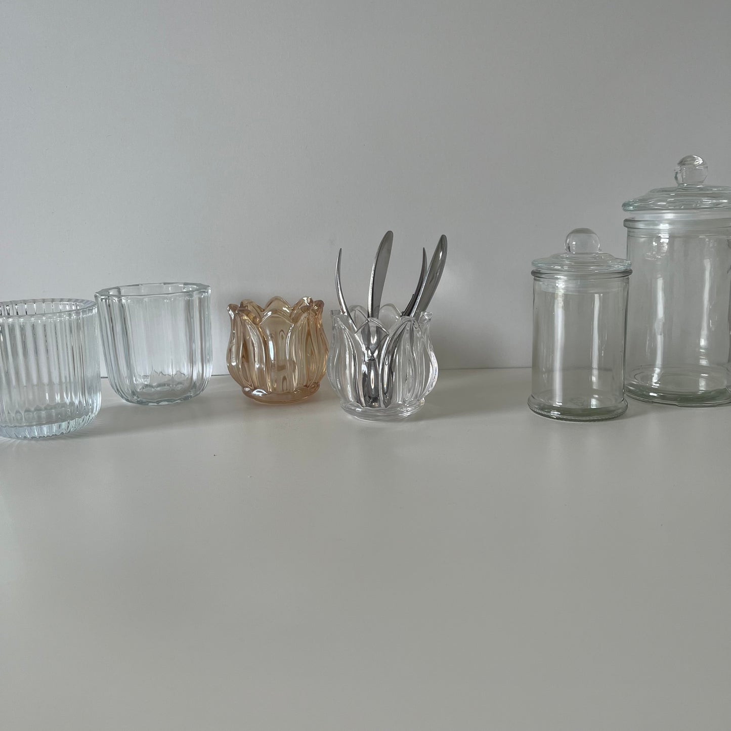 [Ready for immediate delivery] Tulip glass stand clear Tulip LVS753C