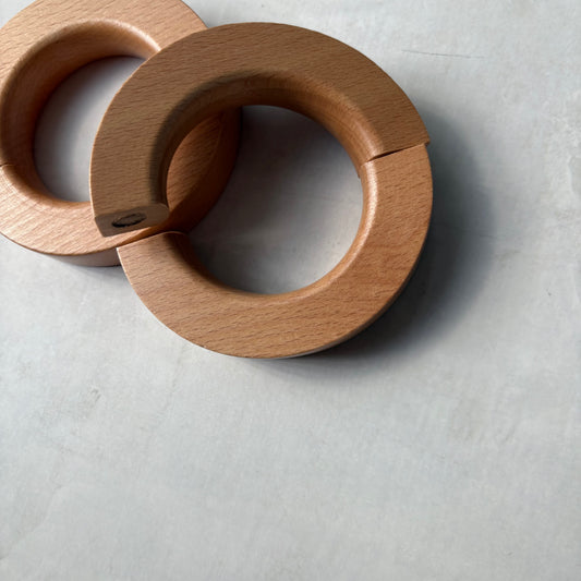 textile holder　カーテンホルダーセット　wood 2SET LVS680