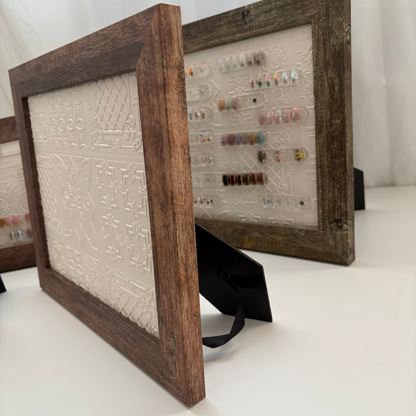 【即納品】	Lsize natural vintage マグネットディスプレイ  マグネットプレート10枚付き LVS900L LVS900M10