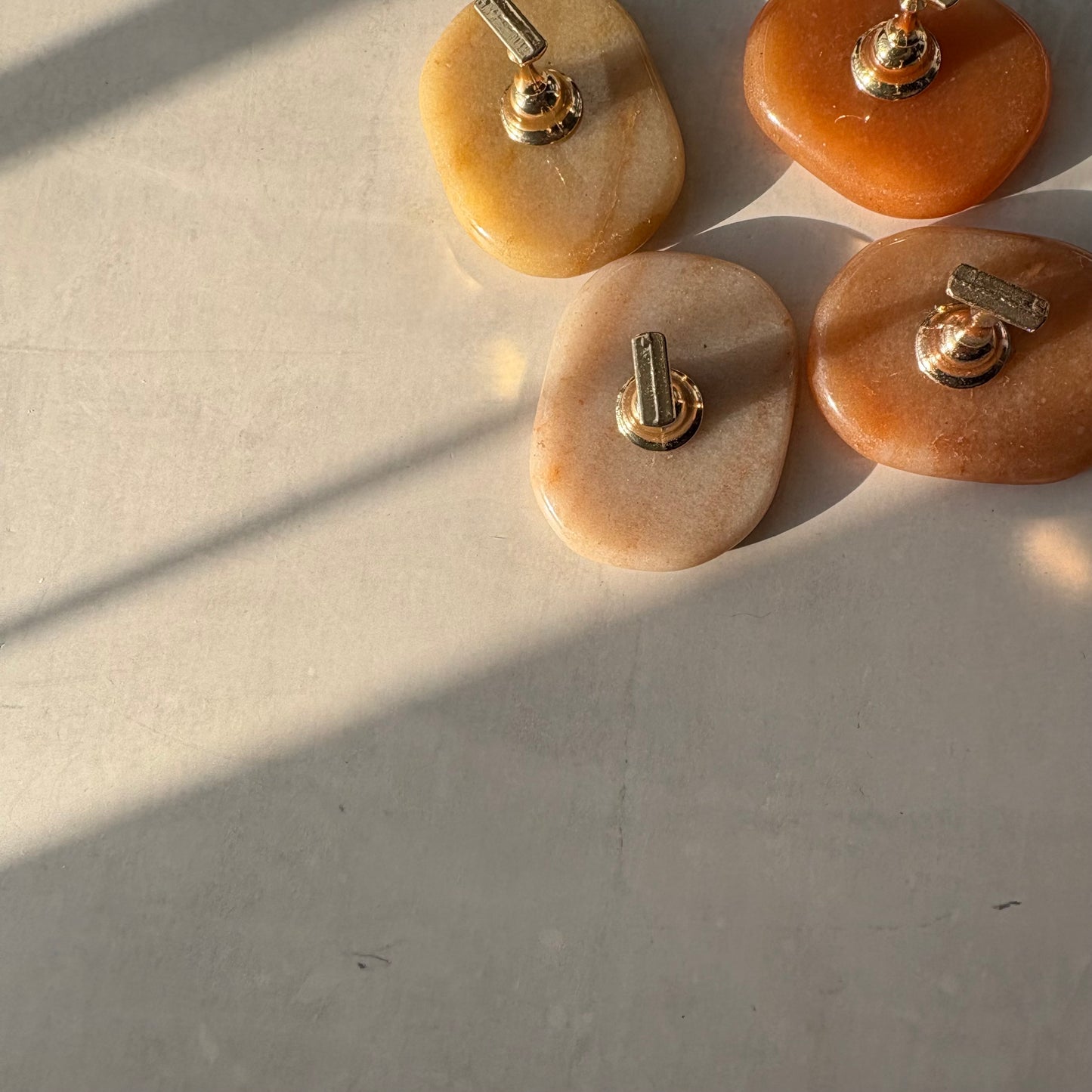 【即納品】	23 topaz B flat tip stand original チップスタンド 天然石 トパーズ  LVS258B