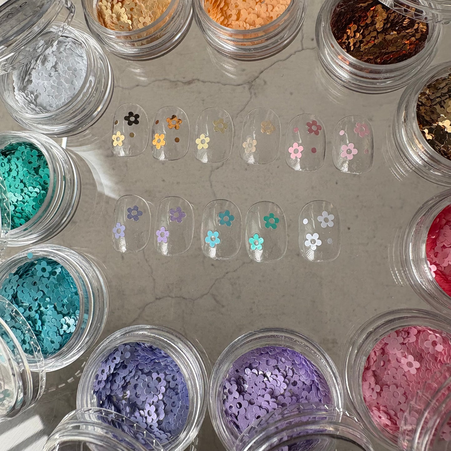 【即納品】	flower hologram 11set  LVSN1308F ホログラム