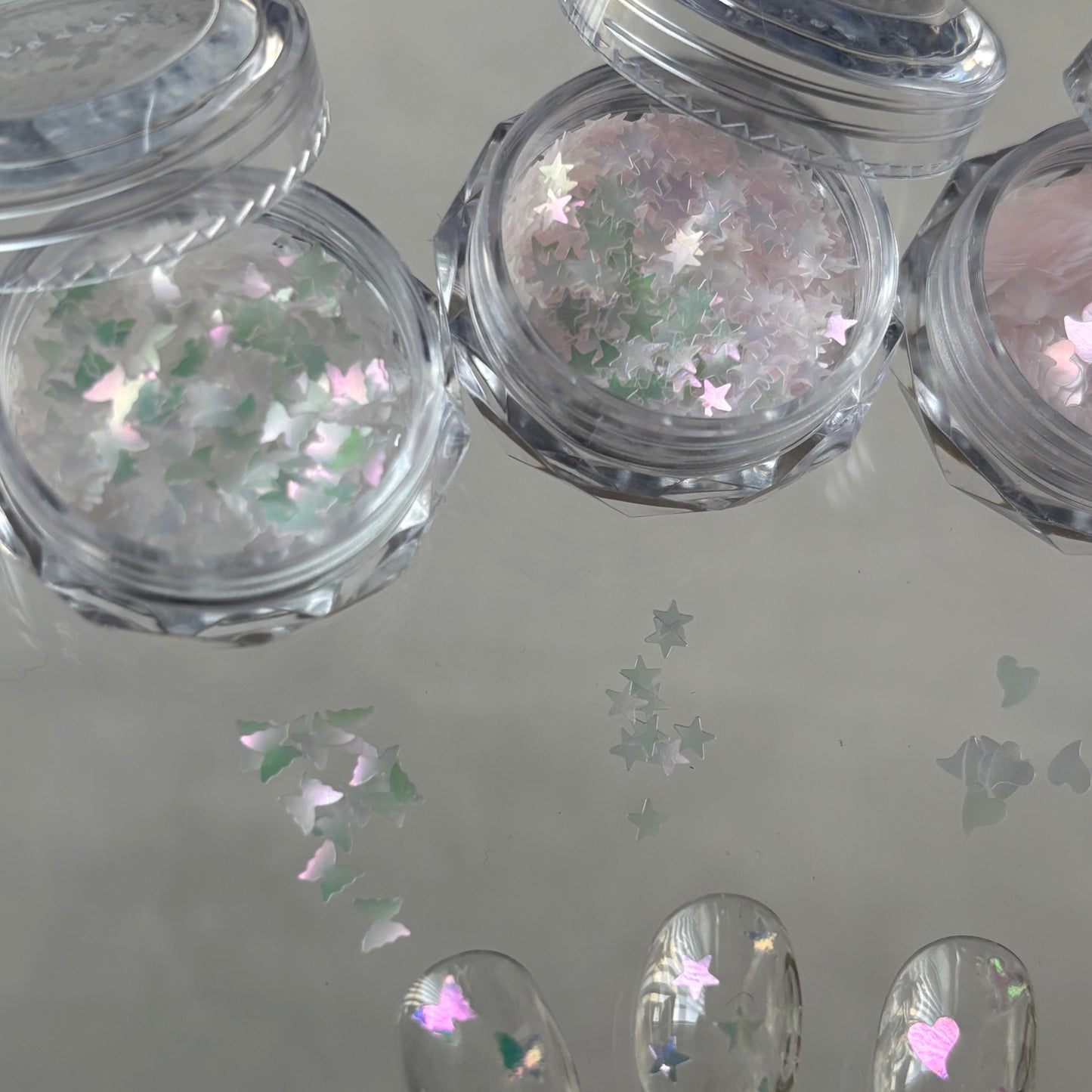 【即納品】極薄 hologram motif 4set ホログラム LVSN1310SET4