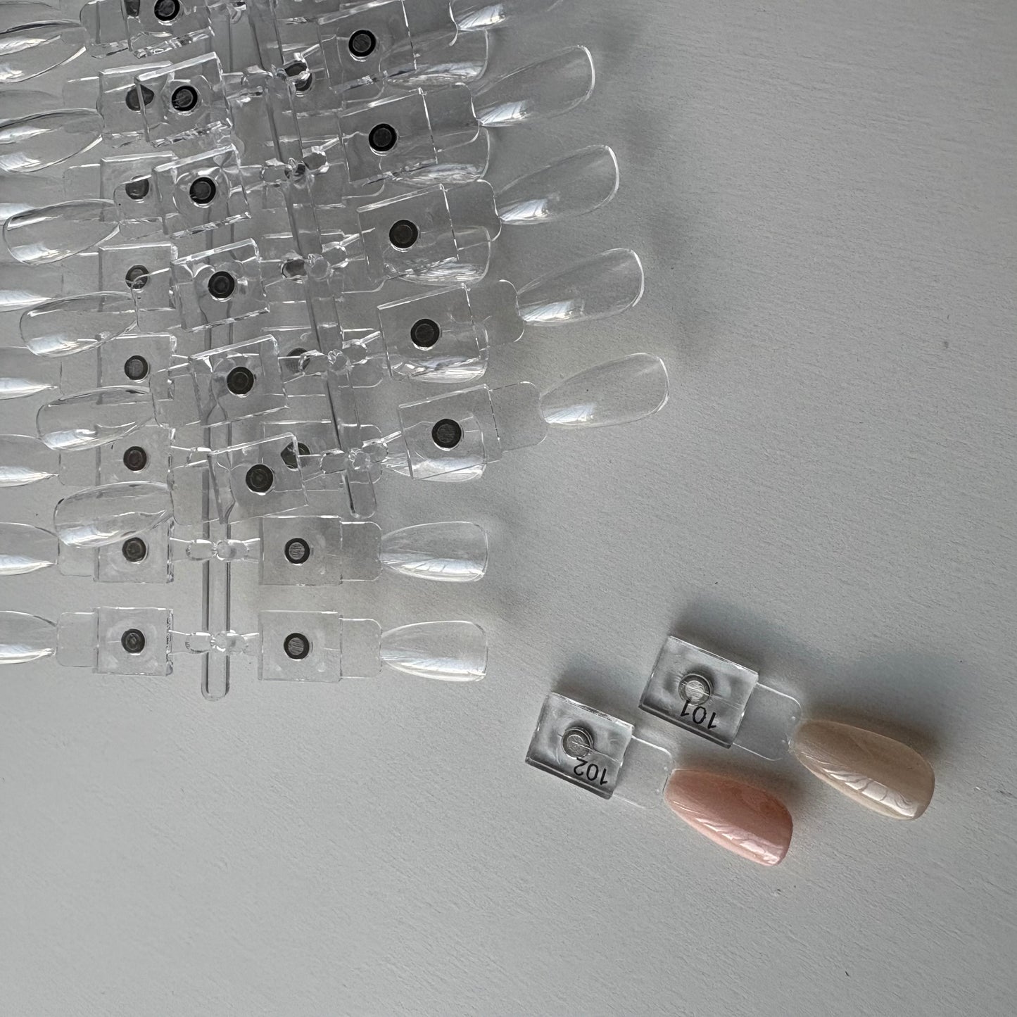 【即納品】アウトレット　マグネットチップ カラーチャート Btype 24枚	 LVS910M24